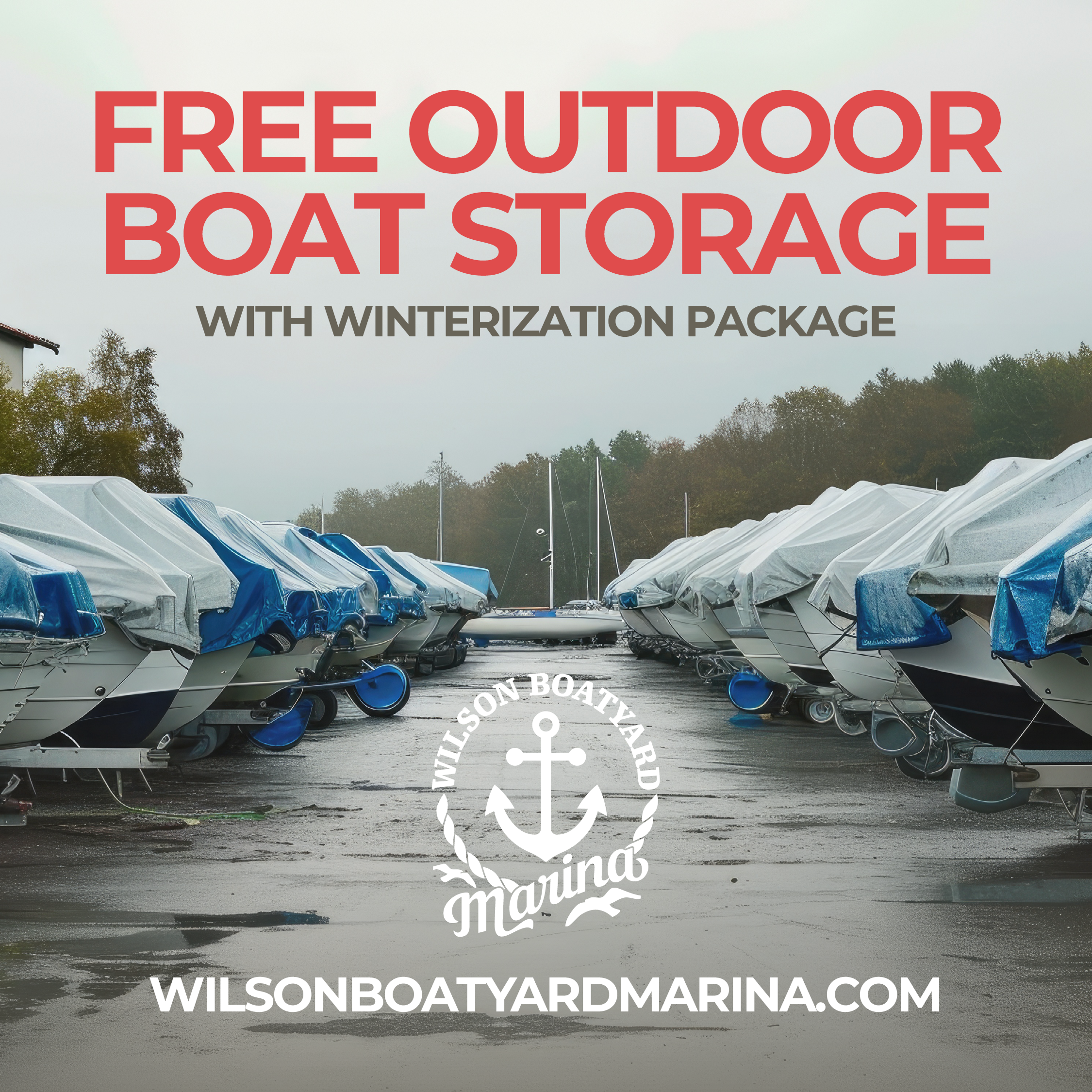 Free Outdoor Boat Storage in Buffalo New York